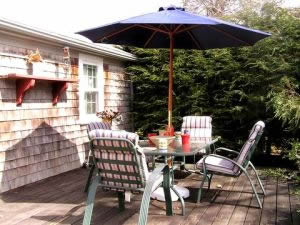 Cape Cod Vacation Home Deck