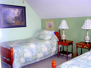 Cape Cod Holiday Rental - Twin Bedroom
